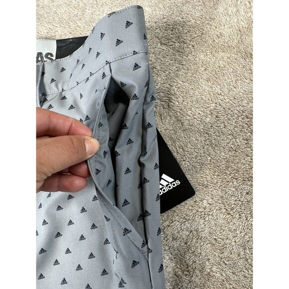 Adidas Men's ULTIMATE 365 Adidas Badge of Sport Print Logo Golf Shorts 38 - Picture 8 of 14